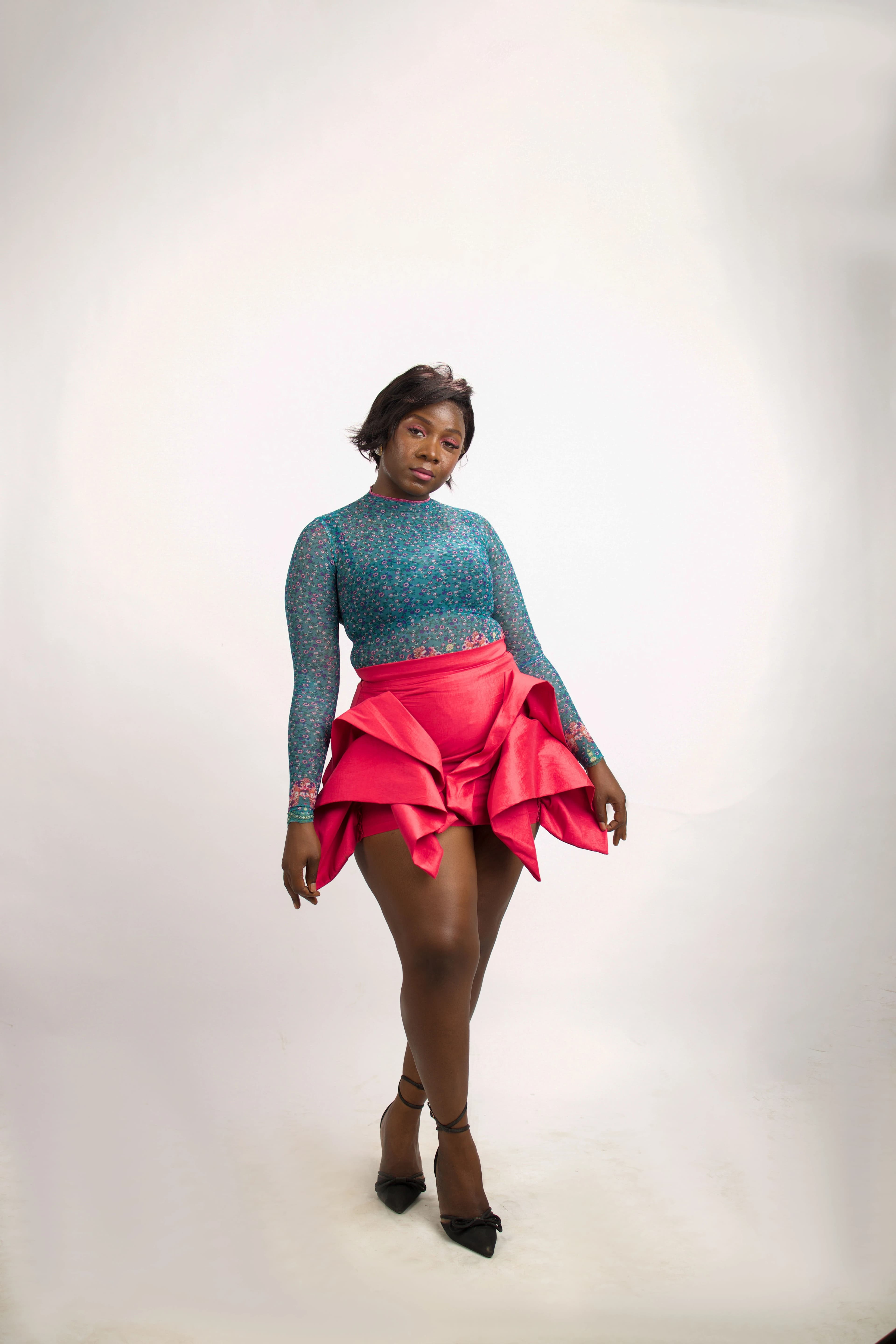 Azure Origami Co-ord